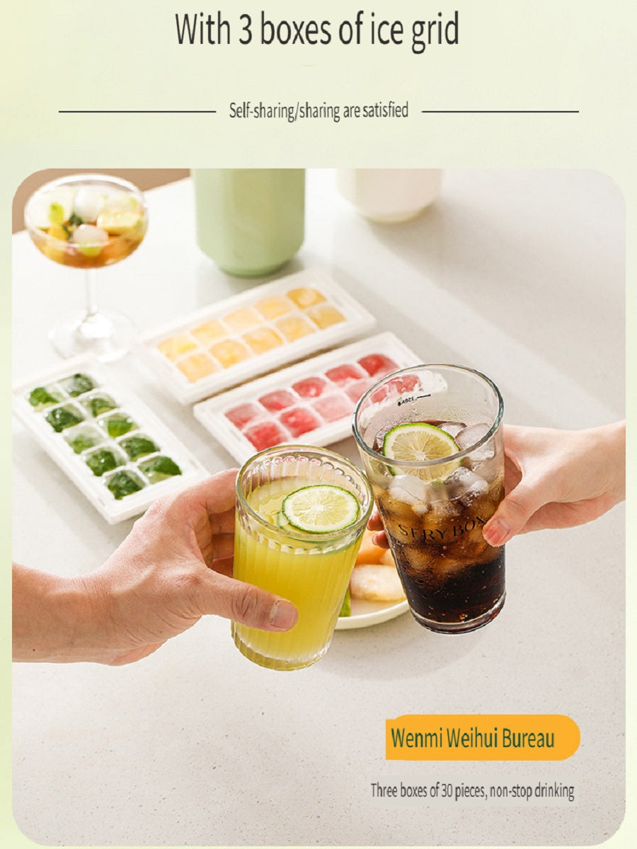 FaSoLa Food-grade household ice cube molds and deicing devices, which are easy to fall off ice cubes when rotating