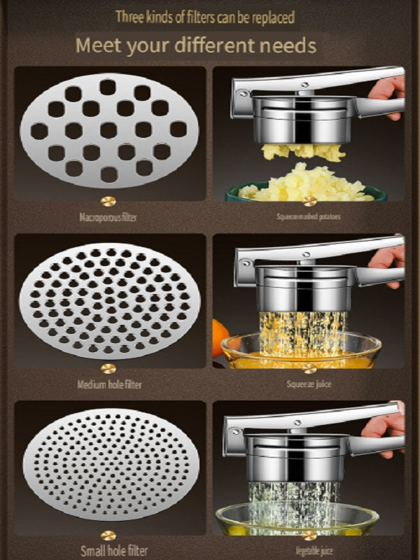 HOMGED 304 stainless steel manual juicer