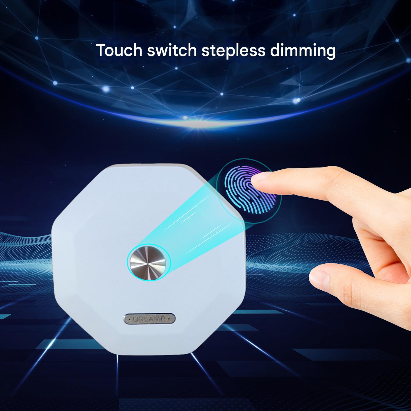 OBB Magnetic folding rotating atmosphere desk lamp, origami art, cultural and creative gift night light