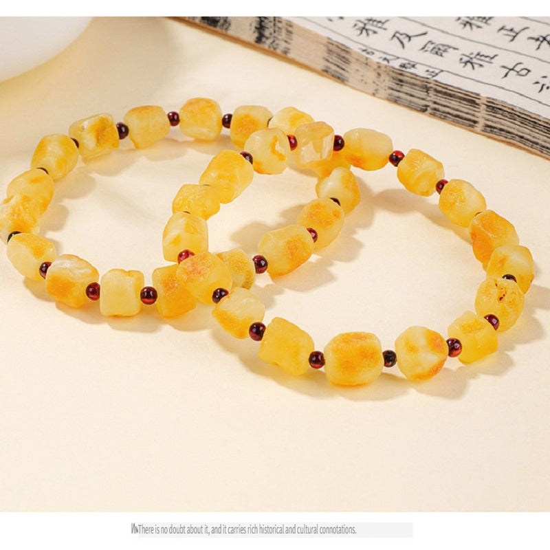RYS Natural beeswax irregular bracelet