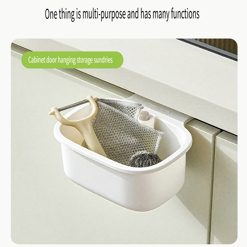 FaSoLa Filter hanging cleaning basket, one-button opening and closing at the bottom, food residue filtration, kitchen sink drain basket