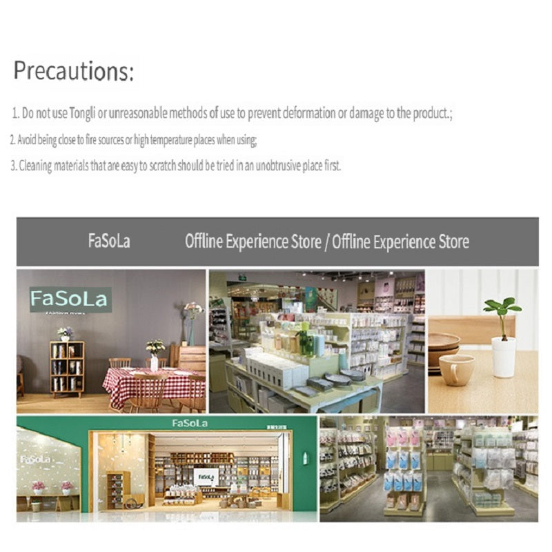 FaSoLa multifunctional cleaning brush, suitable for kitchen, floor, bathtub, tile, bathroom, various styles