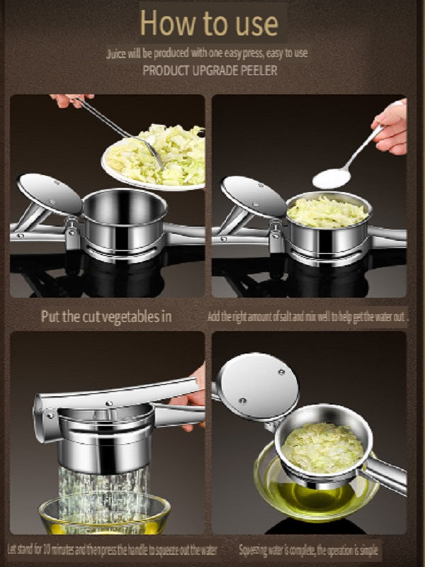 HOMGED 304 stainless steel manual juicer