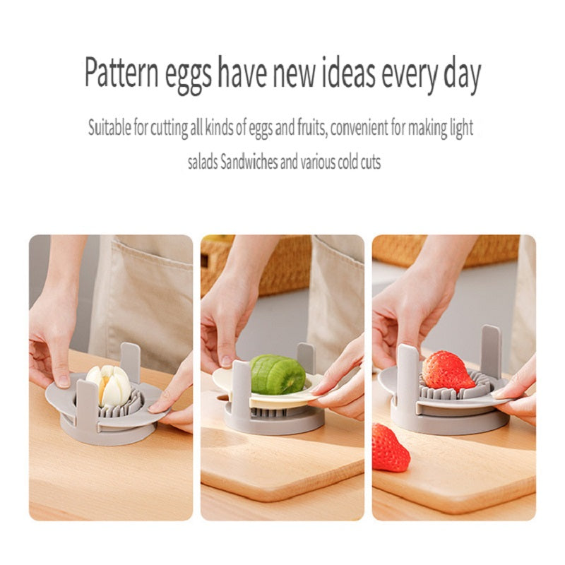 FaSoLa Household four-in-one fancy egg cutter, multi-function slicer