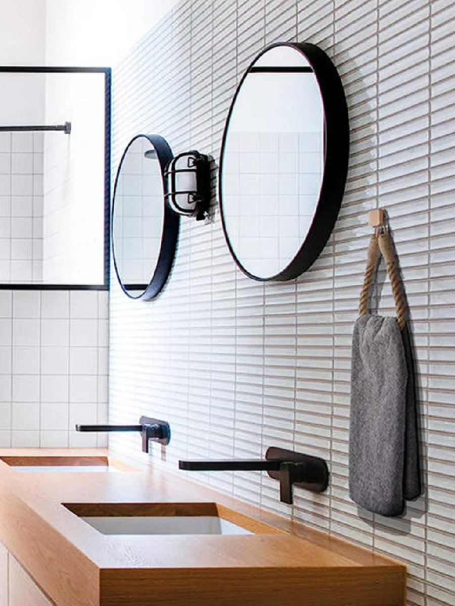 XMT Paper Roll Holder Made of Beech and Hemp Rope, Two Ways of Installation