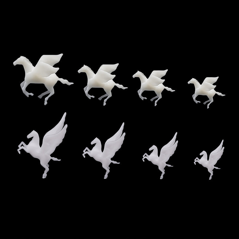 MSH Jellyfish, whales, marine animal models, DIY epoxy resin ornaments, 3D fillers, various styles