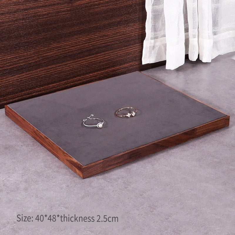 LVCAI Walnut jewelry display stand, a variety of styles