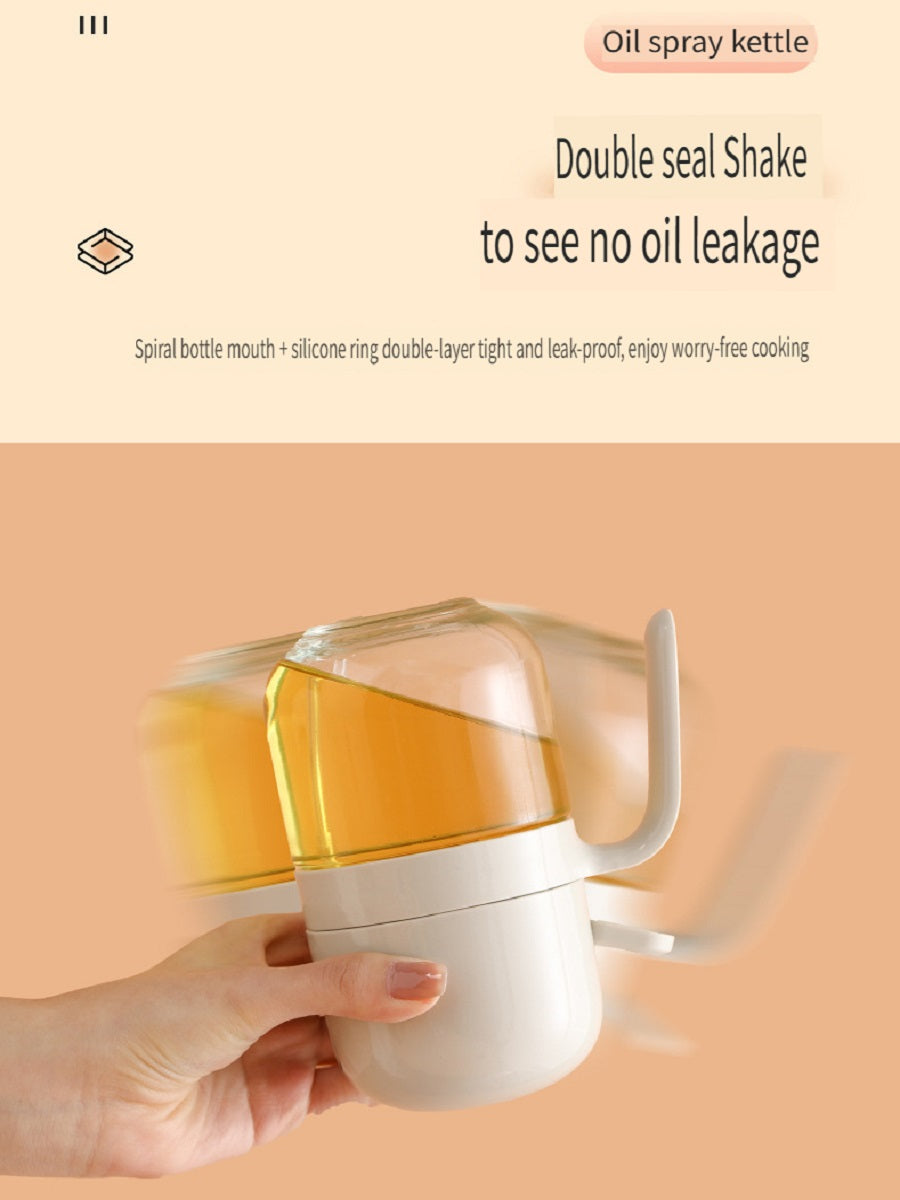 FaSoLa Kitchen glass atomizing injector, quantitative oil control, sealed and leak-proof, 300ml