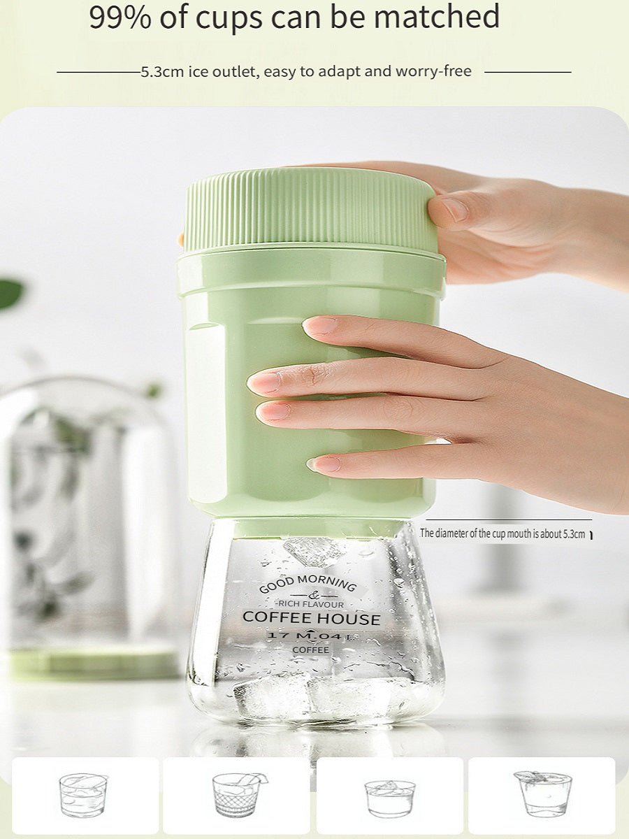 FaSoLa Food-grade household ice cube molds and deicing devices, which are easy to fall off ice cubes when rotating