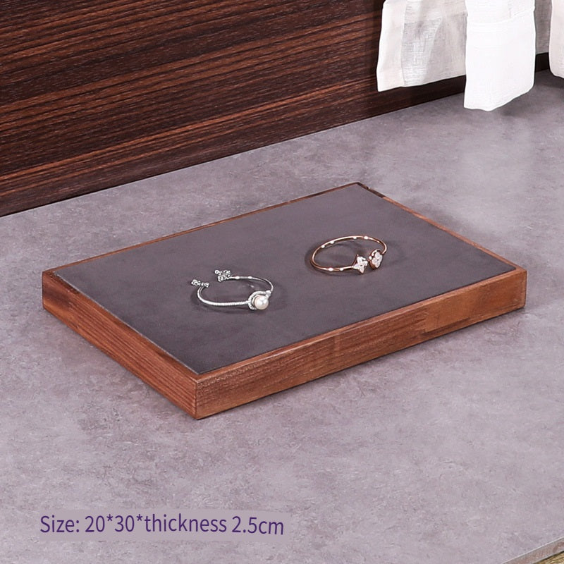 LVCAI Walnut jewelry display stand, a variety of styles