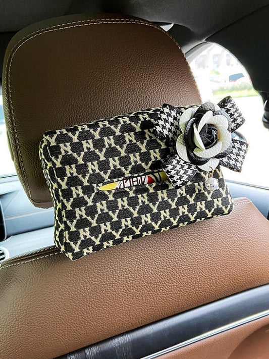 MCZB Creative Pippi monkey tissue box, car supplies, pull-out car seat back pumping box, can be used at home, can be used as a toy