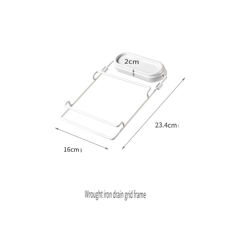 FaSoLa Kitchen sink filter and drain rack, food waste net bag, sink drain net