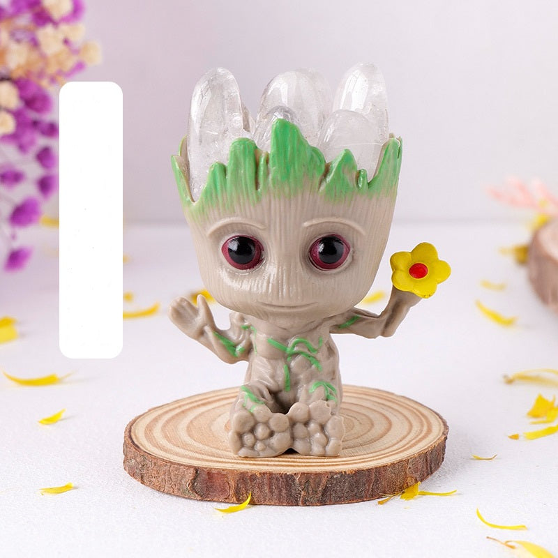 RYS Groot hand-made ornaments made of natural crystals and precious stones