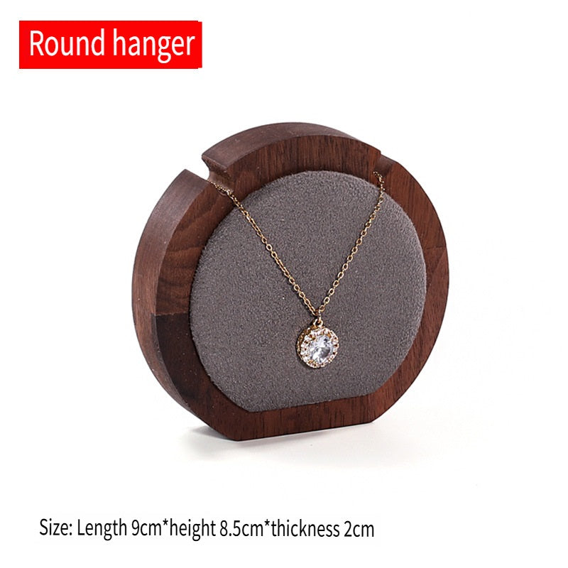 LVCAI Walnut jewelry display stand, a variety of styles