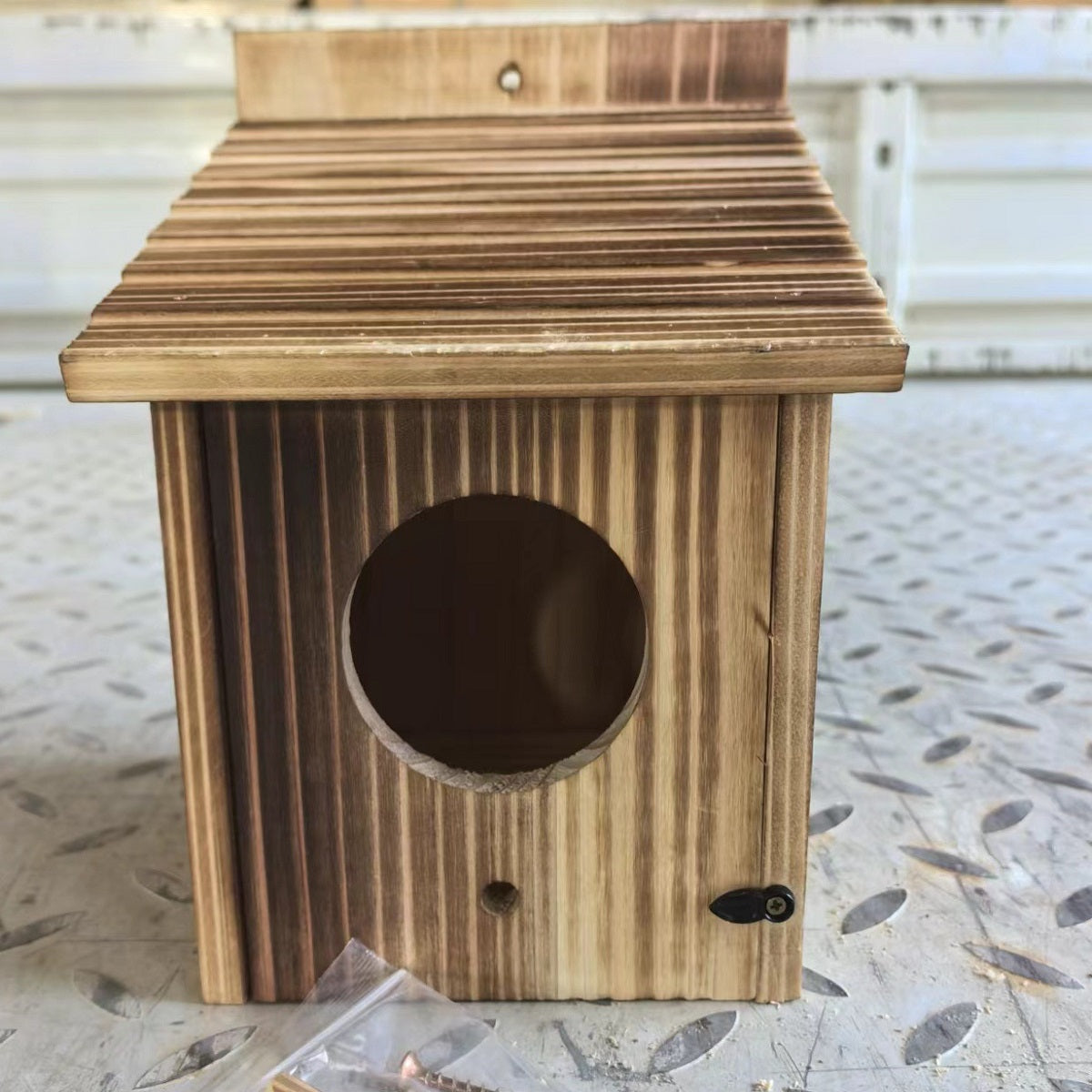 YZBZ Creative wooden bird's nest