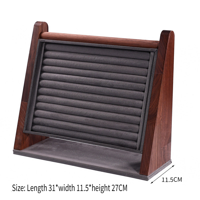 LVCAI Walnut jewelry display stand, a variety of styles