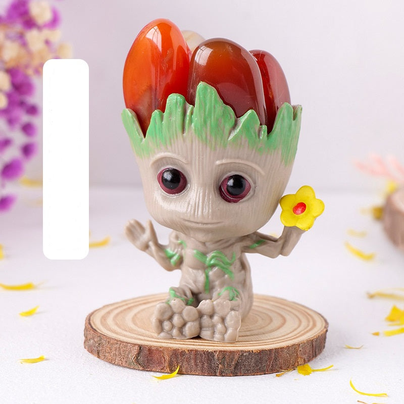 RYS Groot hand-made ornaments made of natural crystals and precious stones