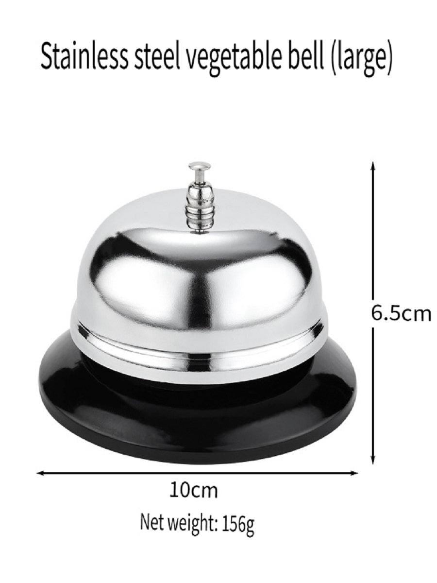 HOMGED Stainless steel mechanical summoning bell, bell ringing device, meal bell reminder device