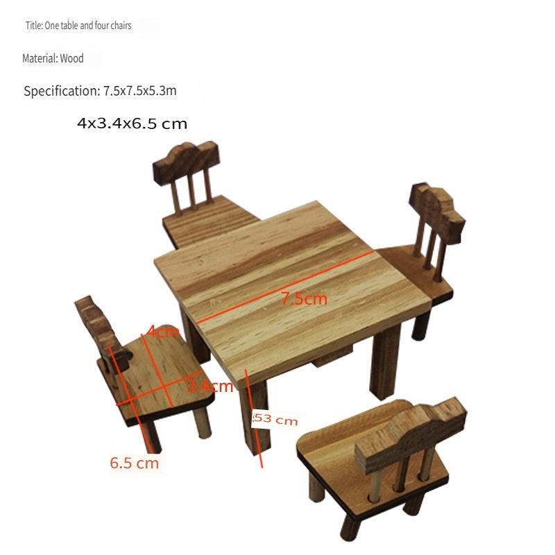 XLP Mini kitchen props, miniature furniture