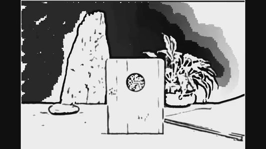 XMT Mao bamboo inlaid walnut Chinese style book stand bookcase, simple Chinese style cultural and creative，2 pcs